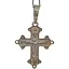 Серебряный крест Харьковская ювелирная фабрика Распятие Христа. 3525-РПЛ - миниатюра 1