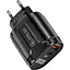Зарядний пристрій Xiamen USB Type-C Super Charge/Quick Charge 3.0 PD 20W Black (050559) - мініатюра 1