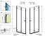 Душевые двери Radaway Arta DWB 100 см 386152-03-01L - миниатюра 4