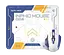 Комплект (миша, килимок) INPHIC F9 White-Blue - мініатюра 3
