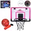 Набір для баскетболу, кільце з сіткою, щит з електронним табло, м’яч, насос MR1406 - мініатюра 1
