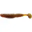 Силікон Reins Bubbling Shad 3" 565 Motor Oil Green Flake (8 шт/уп) - мініатюра 1