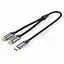 Кабель USB-C Male to 2RCA Female Vention 1.5m Black (BGVHG) - миниатюра 1