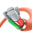 Кабель USB to Lightning для iPhone iPad Baseus Data Cable (1m, 2.4A, 480 Mbps). Orange (P10368803731-00) - мініатюра 5