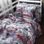 Комплект постільної білизни Mirson Kids Time 17-0855 Motospin Бязь 110х140 см - мініатюра 3