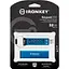 Флеш-накопичувач USB3.2 32GB Kingston IronKey Keypad 200 Type-A Blue (IKKP200/32GB) - мініатюра 5