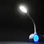 Настольная лампа Brille цветная LED с USB SL-72, 7W WH - миниатюра 17