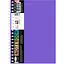 Блокнот А4 АП-1501(Violet) 40 листов, пружина сбоку - миниатюра 1