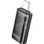 Переходник Hoco UA36A Lightning Male to USB-C Female OTG Black [140335] - миниатюра 1