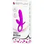 Вибратор с клиторальным и анальным стимуляторами Pretty Love-Humphray, BI-014603, Фиолетовый - миниатюра 11