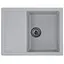 Кухонная мойка Zerix ZS-6550S-09 gray ZX4543, Серый - миниатюра 1