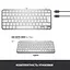 Клавіатура Logitech MX Keys Mini For Mac Wireless Illuminated Pale Grey (920-010526) - мініатюра 4