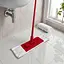 Плоская швабра с микрофибровой насадкой для мытья пола Красный 88130 - миниатюра 7