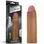 Насадка на пеніс Revolutionary Silicone Nature Extender 1.5, коричнева LOVETOYS 66-LV4211 103666 - мініатюра 1