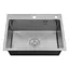 Кухонна мийка Kroner KRP Gebürstet - 5843HM ​​(3,0/1,0 мм) (CV022801) - мініатюра 2