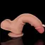 Фалоімітатор Sliding-Skin Dual Layer Dong 8.5'' 22 см тілесний - мініатюра 10