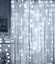 Гирлянда штора Водопад 3х2.6 м 360 LED (прозрачный шнур, с переходником) Белый свет - миниатюра 9
