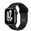 Смарт-часы Apple Watch Nike Series 7 GPS 41 mm Midnight Aluminum Case w. Anthracite/Black Nike Sport Band (MKN43) - миниатюра 1