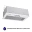 Витяжка повновбудована Minola HBI 5214 WH 700 LED - мініатюра 2