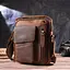 Чоловіча шкіряна сумка Vintage 18х20х5 см sum0022404 - мініатюра 7