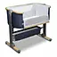 Детская кроватка 3 в 1 Lionelo Timon BLUE NAVY + матрас - миниатюра 4