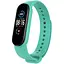 Ремешок для фитнес-браслета Lemfo для Xiaomi Mi Band 5, 6, 7 бирюзовый - миниатюра 1