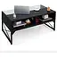 Журнальный стол Costway Moderne с подсветкой черный - миниатюра 5