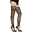 Панчохи Leg Avenue Floral Net Toe Loop Footless Thigh Highs One Size - мініатюра 3
