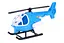 Гелікоптер ТехноК, синій, 9024 - мініатюра 1