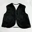 Маскарадная жилетка черная 35см - миниатюра 1