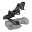 Комплект NVG крепления на шлем + пластиковый адаптер J-arm для монокуляра ночного видения PVS-14 (100860-921) - миниатюра 1