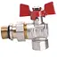 Кран кульовий кутовий з американкою Water Valve Q003 NV-V124 1/2″ ЗB - мініатюра 2