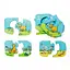 Пазлы для малышей Песик, котик, курочка 960247 (190001-UA) 18 элементов - миниатюра 2