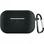 Чохол-накладка DK Apple AirPods Pro | Silicone Candy Friendly з карабіном (black) - мініатюра 1