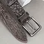Ремінь чоловічий шкіряний під джинси коричневий PS-4049 (130 см) - мініатюра 4