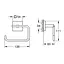 Держатель туалетной бумаги Grohe QuickFix Start Cube 40978000 Хром - миниатюра 2