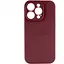 Чохол Silicone Case із захистом камери Full Apple iPhone 15 Pro Rose Red - мініатюра 1