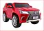 Электромобиль Ramiz Lexus LX570 окрашенный 2x12 В на пульте управления, красный (PA.DK-LX570.EXL.CR) - миниатюра 14