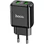 Зарядное устройство Hoco N6 Charmer QC3.0 18W black - миниатюра 1