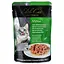 Вологий корм для котів Edel Cat pouch 100 г (індичка та качка в соусі) - мініатюра 1