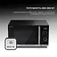 Микроволновка с грилем Sharp YC-QC254AE-B - миниатюра 3