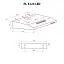 Вытяжка плоская PERFELLI PL 5124 I LED - миниатюра 11
