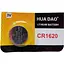 Батарейка дисковая Hua Dao CR1620, 3V (18588) - миниатюра 1