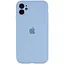 Чохол Epik Silicone Case Full Camera Protective AA для Apple iPhone 12 6.1 Блакитний/Lilac Blue - мініатюра 1