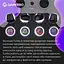 Геймпад GamePro GPS20W 2.4G/BT 5.1/USB бездротовий Switch/PC/PS/iOS/Android RGB White (GPS20W) - мініатюра 17