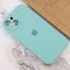 Чехол Epik Silicone Case Full Camera Protective AA для Apple iPhone 15, 6.1 Бирюзовый/Marine Green - миниатюра 4