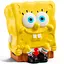 Игрушка антистресс Spongebob Squarepants - Pufflums сквиш (Губка Боб) 18,5 см - миниатюра 2