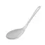 Ложка для мультиварки рису половник пластикова глибока 22х7 см, Kitchen Master Білий 86665 - мініатюра 1