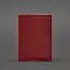 Кожаная обложка для паспорта и военного билета 1.2 красная - миниатюра 6