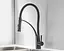 Змішувач для кухні Rea Gaspar black mat чорний матовий високий REA-B0233 Чорний матовий - мініатюра 5